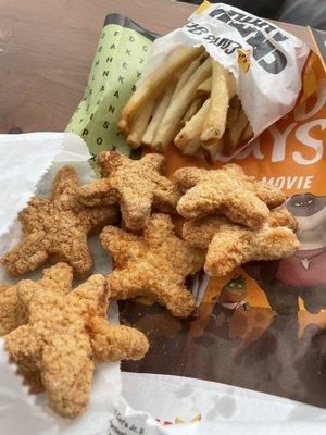 Old chicken stars .