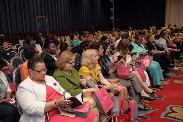 Audience of NAPW members at the 2012 National Networking Conference in NYC.