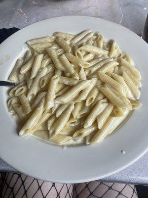 Alfredo with penne! So good!