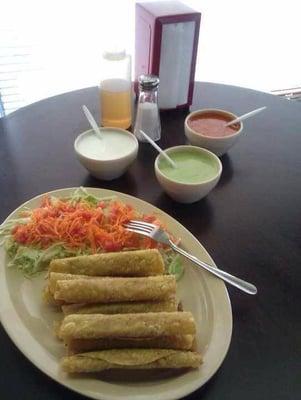 flautas de carne!!