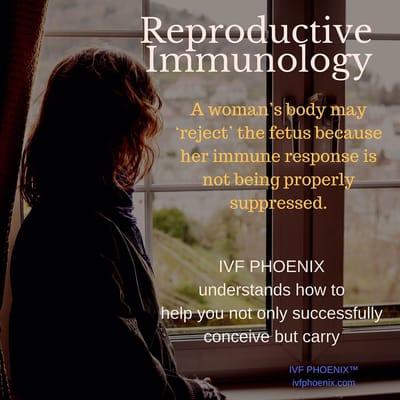 If you are a recurrent miscarrier you may benefit from our immunology protocols at IVF PHOENIX. 602-765-2229