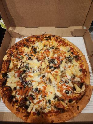 Plato Veggie Pizza