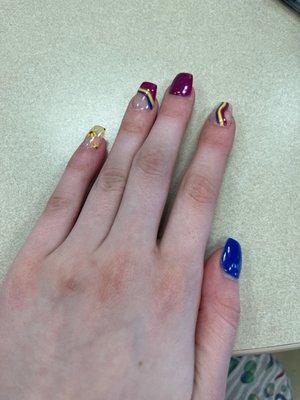 Fantastic nail design