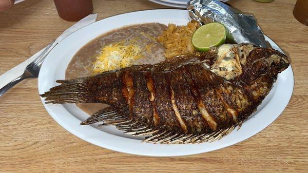 Mojarra frita