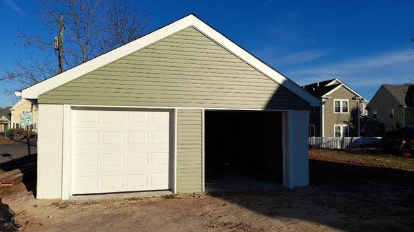 New 2 car garage build