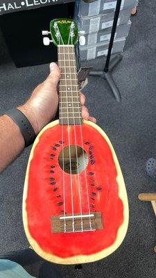 Watermelon ukulele