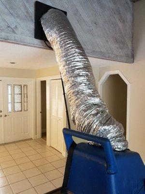 Air Duct and ac system cleaning by 24 AC PRIDE company