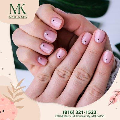 Come to us for the best manicures and pedicures in town!!! 
 We provide a wide variety of nail polish colors, glitter designs, and nail