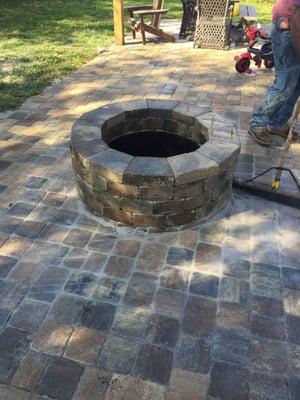 Firepit 30" with matching top