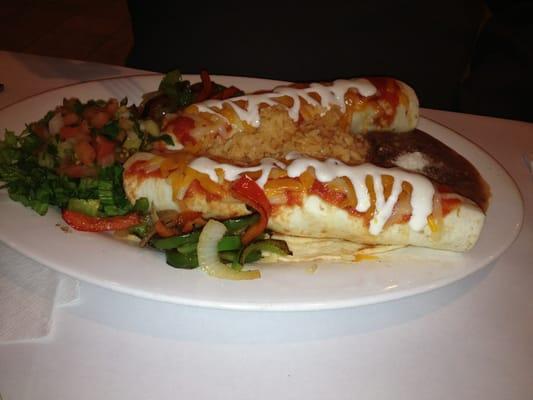 Chimichanga - aren't they supposed to be fried?