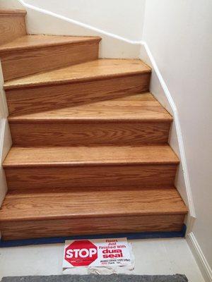 60yr stairs turned new!