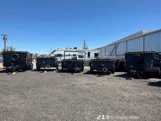 Dump Trailers. Family owned business in N Phoenix