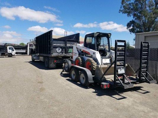 Hauling and Bobcat services!