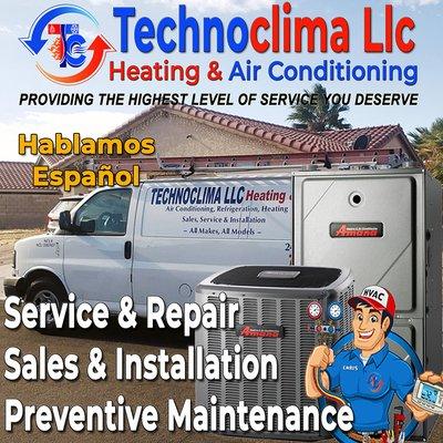 Technoclima Heating and Air Conditioning - Amana authorized dealer