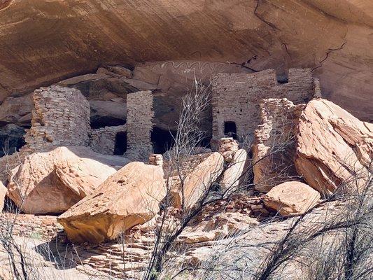 River Ruins ancient Pueblo dwelling