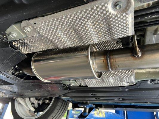 Second resonator I had added to my aftermarket exhaust