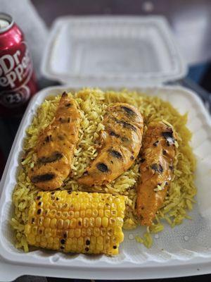 Chicken tender peri peri