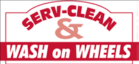 Serv-Clean & Wash on Wheels logo