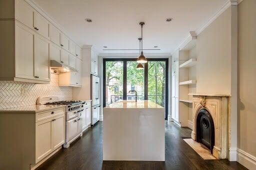 Kitchen and dining room