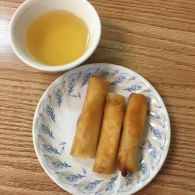 Fried shrimp rolls. I got the half order (3 rolls).