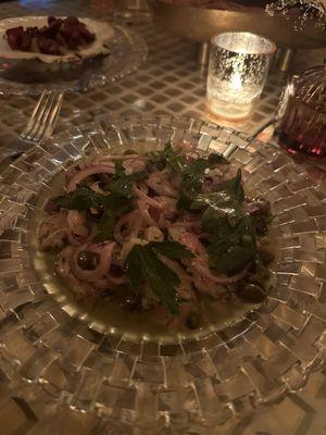 Octopus salad