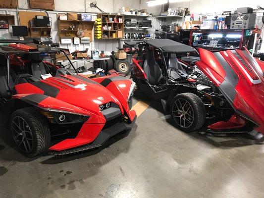 Polaris Slingshot mods & upgrades.