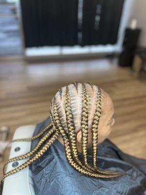 Stitched popsmoke braids