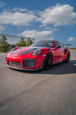 Porsche GT2RS Xpel paint protection film and Xpel Fusion Plus ceramic coating