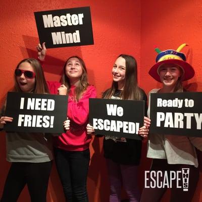 Birthday fun at Escape This!