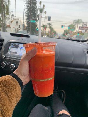 Carrot+orange juice