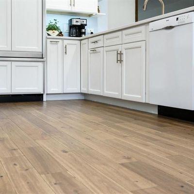 Flooring and cabinets