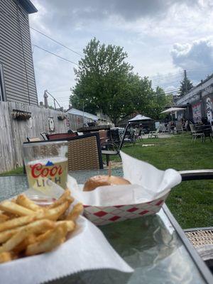 Burger and Beer