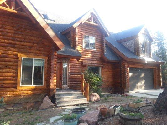 Log Home Restoration