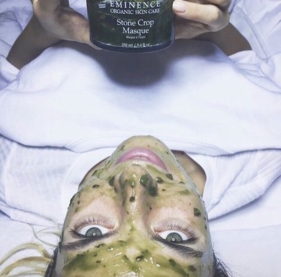 Come in to get an organic facial!! We use only EMINENCE ORGANIC Skincare products.  $45-89 each