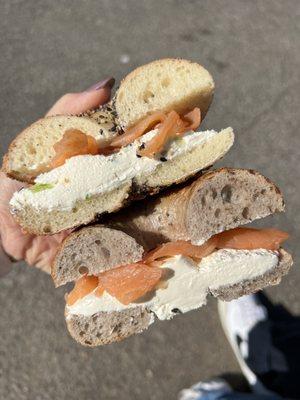 Lox & cream cheese