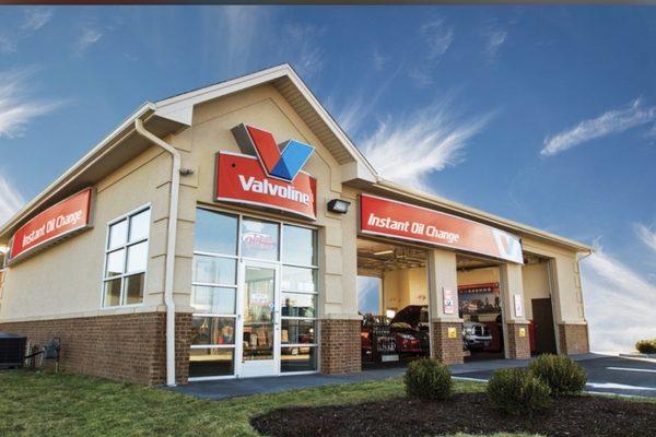 Valvoline oil change shop