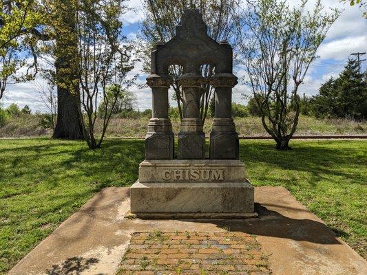 Burial Site Of John Chisum