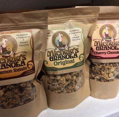 We carry Michele's Granola