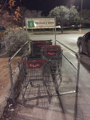 Cart return!