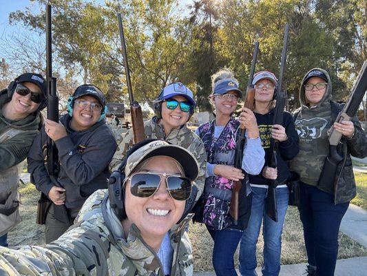 NRA Women's only Shotgun class