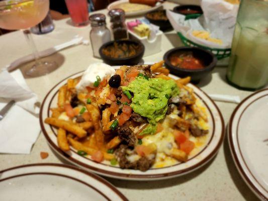 Carne asada fries