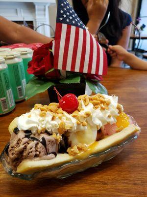 Banana split