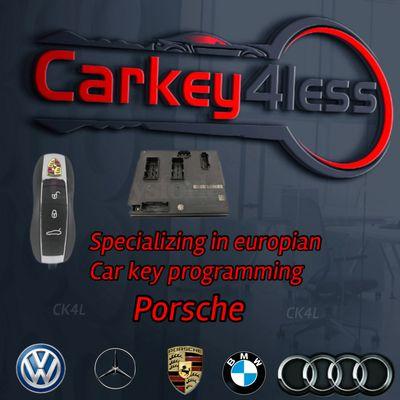 Porsche car key replacement