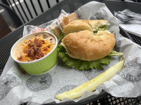 Chicken Salad BLT Sandwich