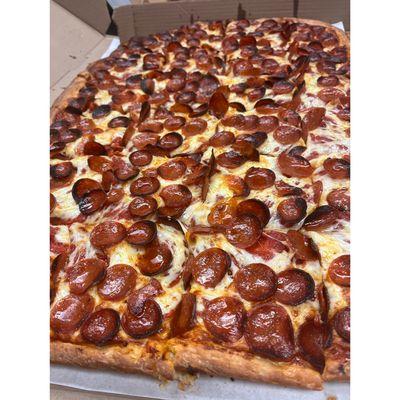 order on Doordash, Grubhub, Ubereats, Slice or at carbonespizza.com