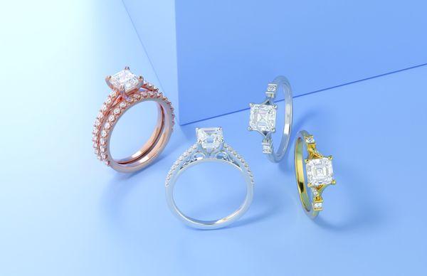 Lab grown diamonds available in every shape and size