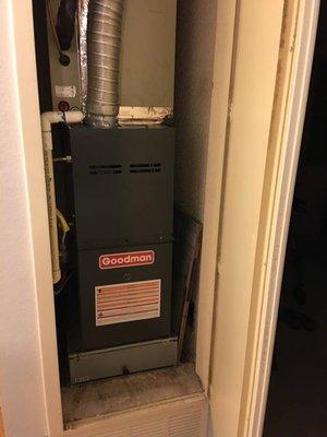 3 Ton furnace install. Another happy home owner!