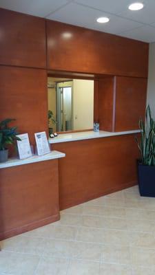 Front desk