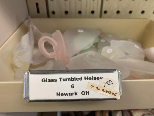 Tumbled glass - so pretty and unique!