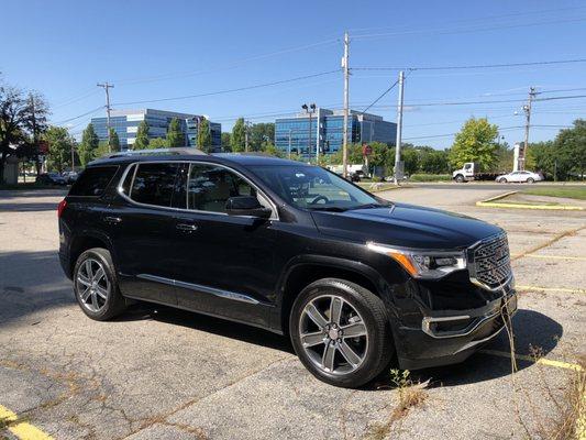 Full Exterior Detail on a 2017 GMC Acadia Denali  (08/2019)